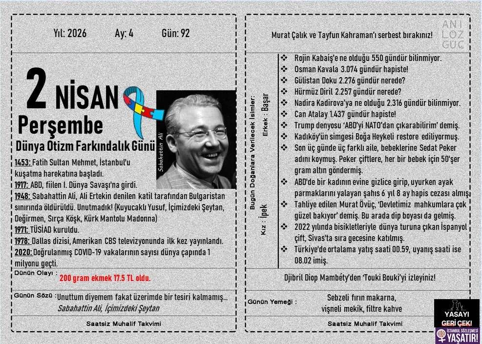 Dünya Otizm Farkındalık Günü 1